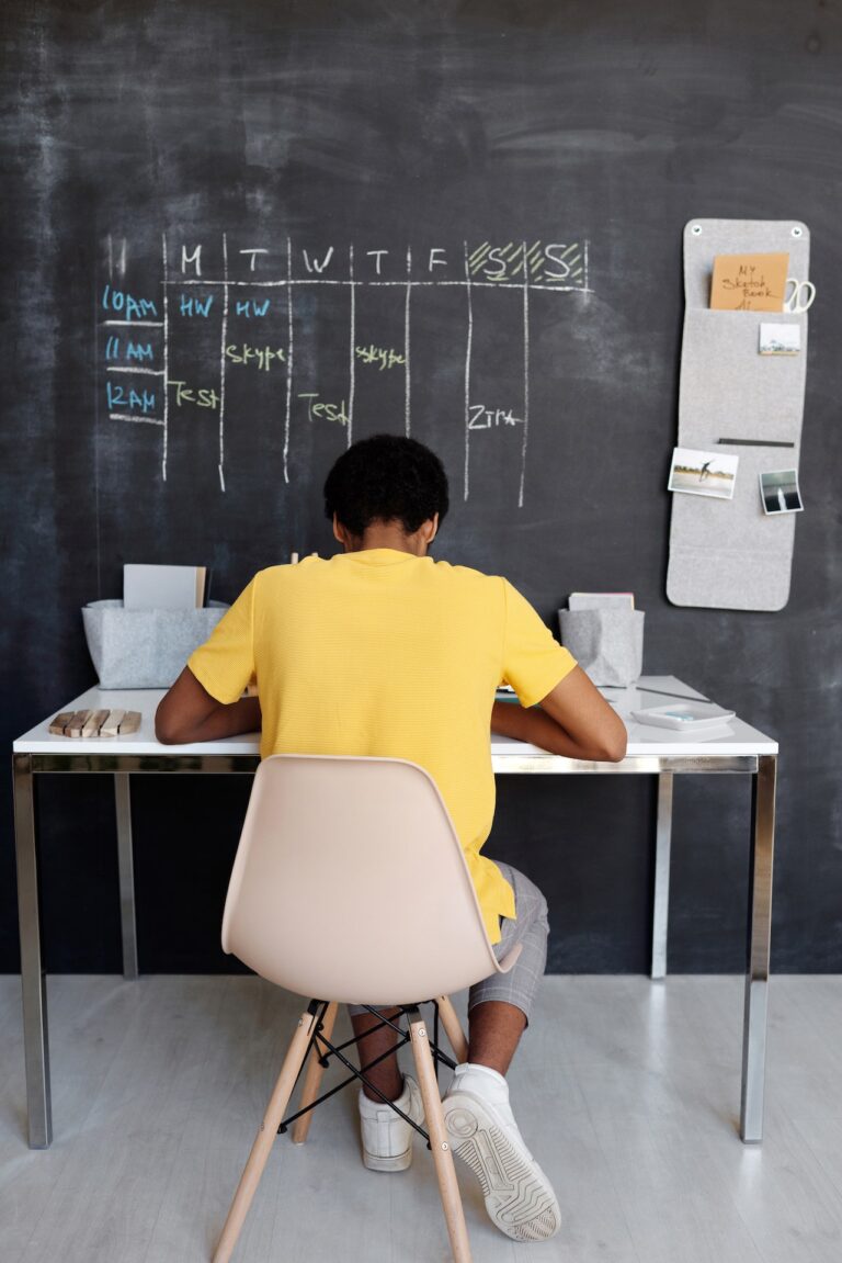 Boy Studying